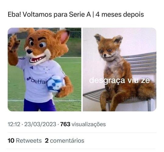 Mudança na identidade visual das mascotes Raposão e Raposinho geram brincadeiras nas redes sociais