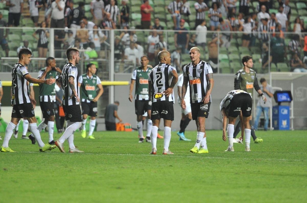 Fotos do jogo entre Atltico e Grmio