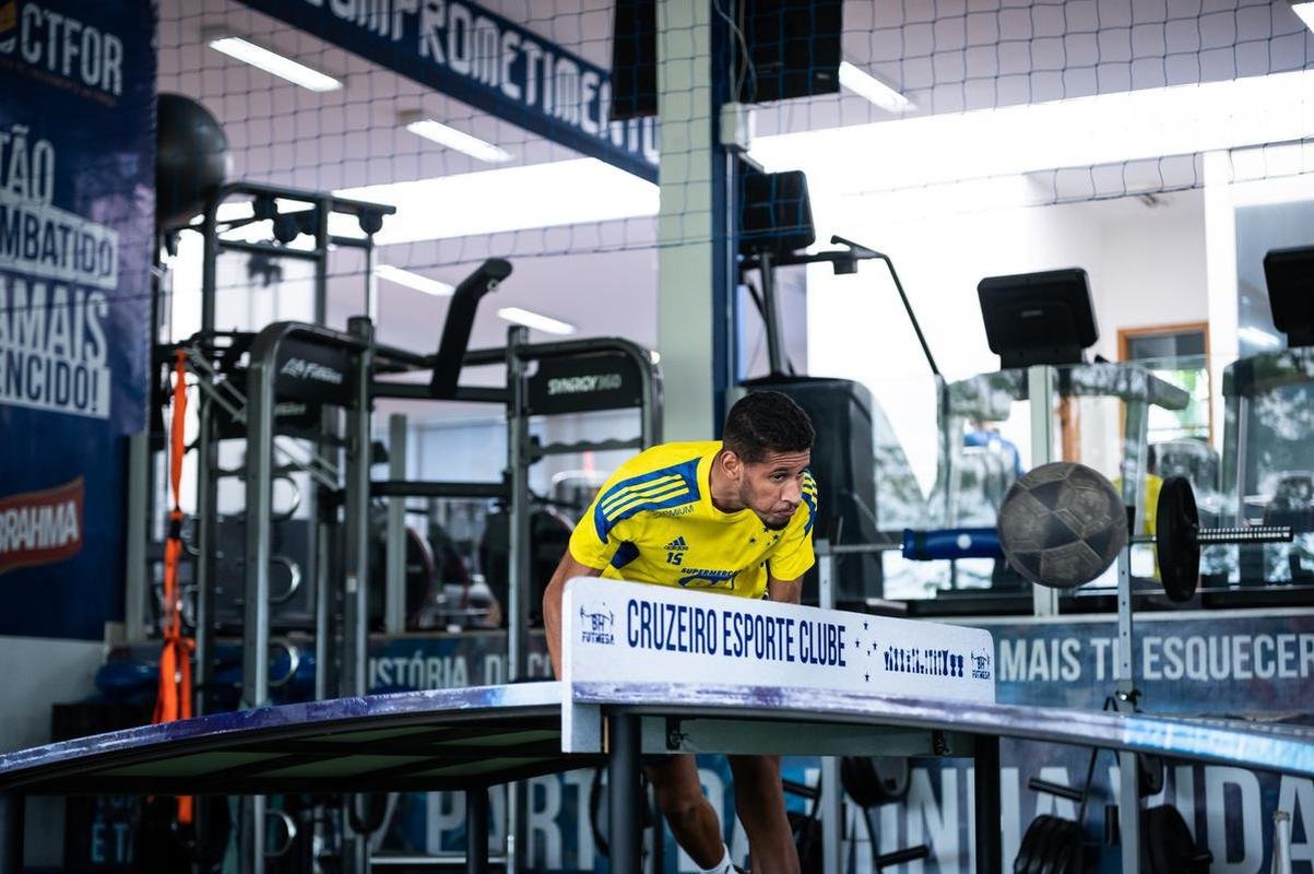 Fotos do treino do Cruzeiro desta tera-feira (26/10) na Toca II