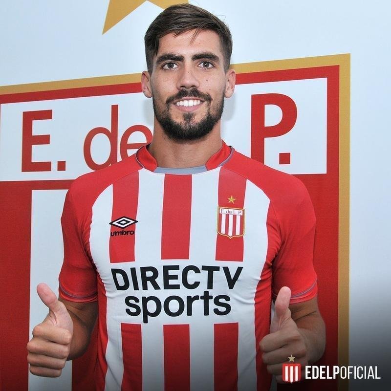 Fabin Noguera - zagueiro se transferiu do Santos para o Estudiantes