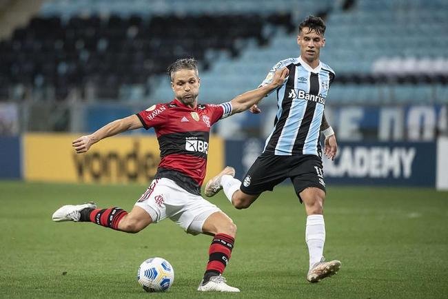 Fotos do jogo entre Grmio e Flamengo, na Arena do Grmio, em Porto Alegre, pela segunda rodada do Campeonato Brasileiro (23/11/2021)