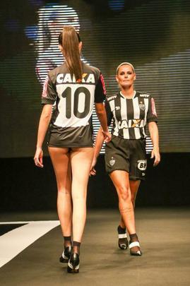 Nova coleção de uniformes do Atlético para 2016, fornecida pela empresa canadense Dryworld