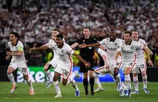 Eintracht bate o Rangers nos pênaltis, em Sevilla, e fatura a Liga Europa 