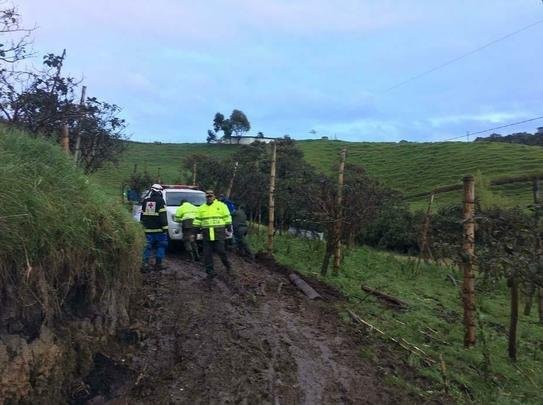 Imagens do local onde caiu o avio da Chapecoense, no municpio colombiano de La Unin