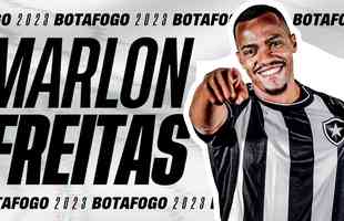 Botafogo anunciou o meia Marlon Freitas