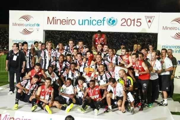 Comemoração do título do Campeonato Mineiro de 2015