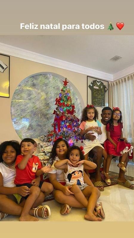 Imagem postada pelo lateral Wesley Gasolina