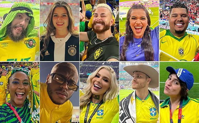 Influenciadores brasileiros vm mostrando bastidores da Copa do Mundo nas redes sociais