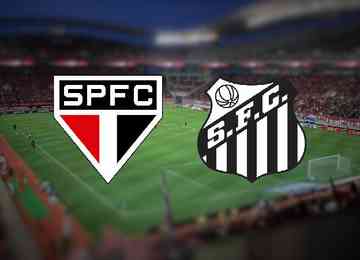 Confira o resultado da partida entre São Paulo e Santos