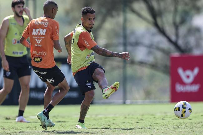 Fotos do treino do Atlético neste domingo