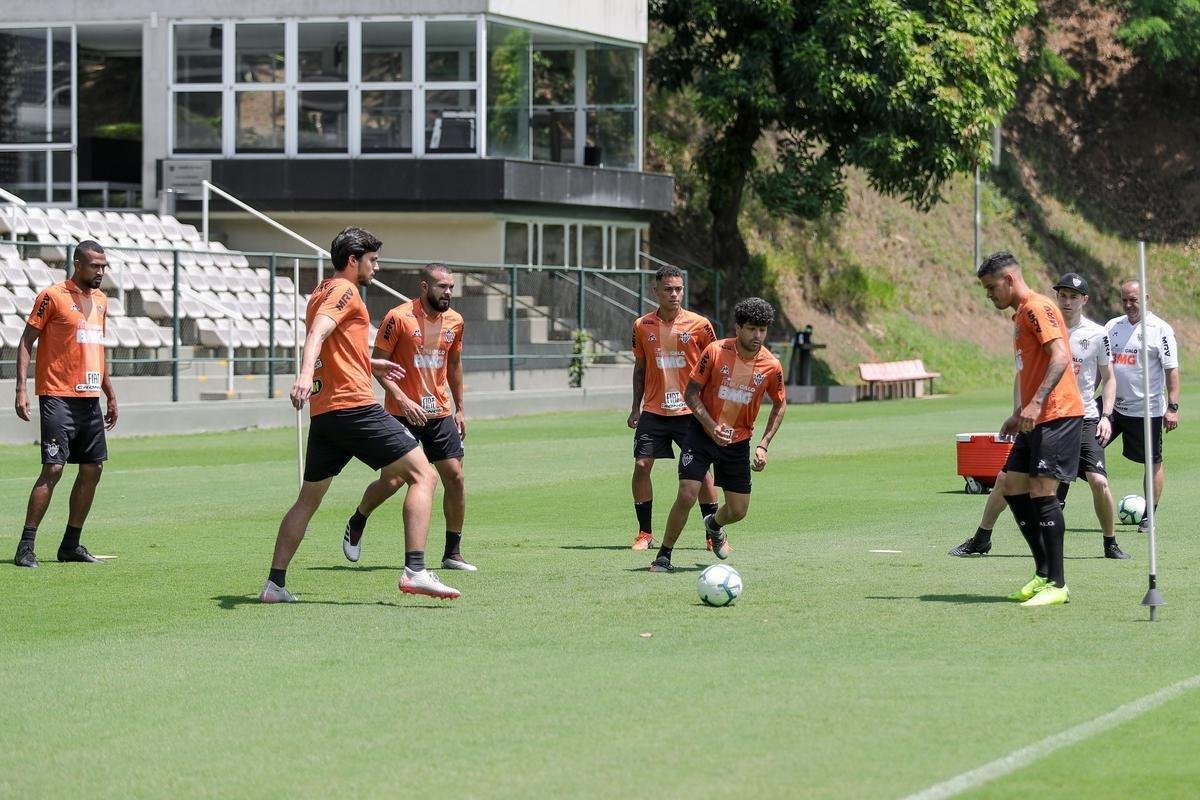 Atltico encerra preparao para encarar o Cruzeiro