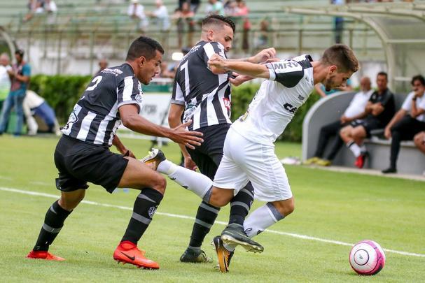 Em Juiz de Fora, Tupi e Atlético empatam por 1 a 1, em duelo pelo Campeonato Mineiro