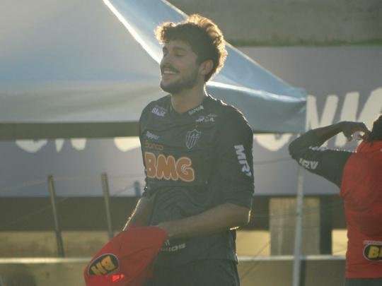 Fotos do treino do Atlético no Paraguai