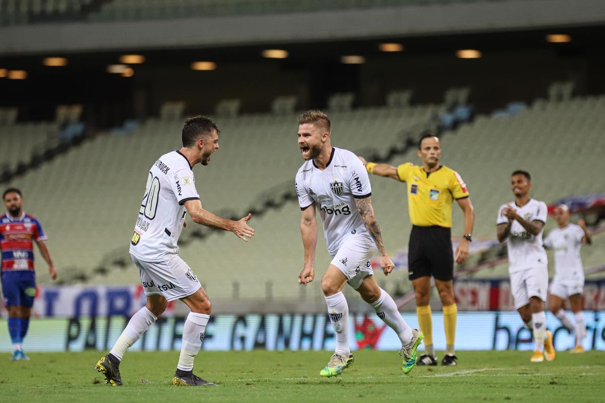 Atltico perdeu por 2 a 1 para o Fortaleza, no Castelo