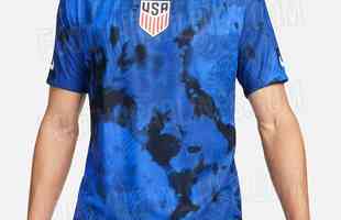 A provvel camisa II dos Estados Unidos para a Copa do Mundo foi desenvolvida pela Nike e divulgada de forma antecipada pelo portal Footyheadlines