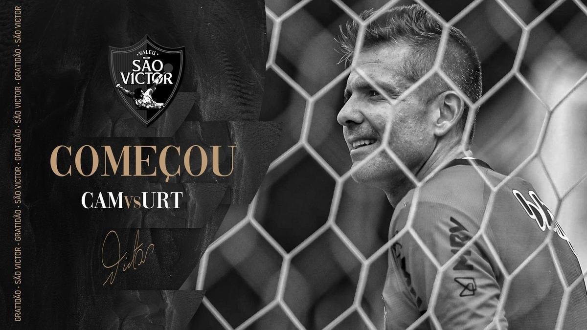 Goleiro foi homenageado na despedida dos gramados