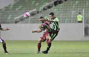 Amrica e Patrocinense se enfrentaram, no Independncia, pela primeira rodada do Campeonato Mineiro