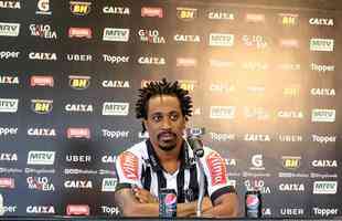 Arouca - Chegou do Palmeiras, por emprstimo, em janeiro de 2018, mas no conseguiu se manter como titular da equipe. Em julho do mesmo ano deixou o Galo rumo ao Vitria. Foram 12 partidas com a camisa do Atltico e uma assistncia.