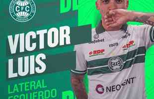 Coritiba anunciou o lateral Victor Luis