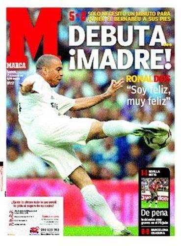 'Ele s precisou de um minuto para colocar o Bernabu aos seus ps'