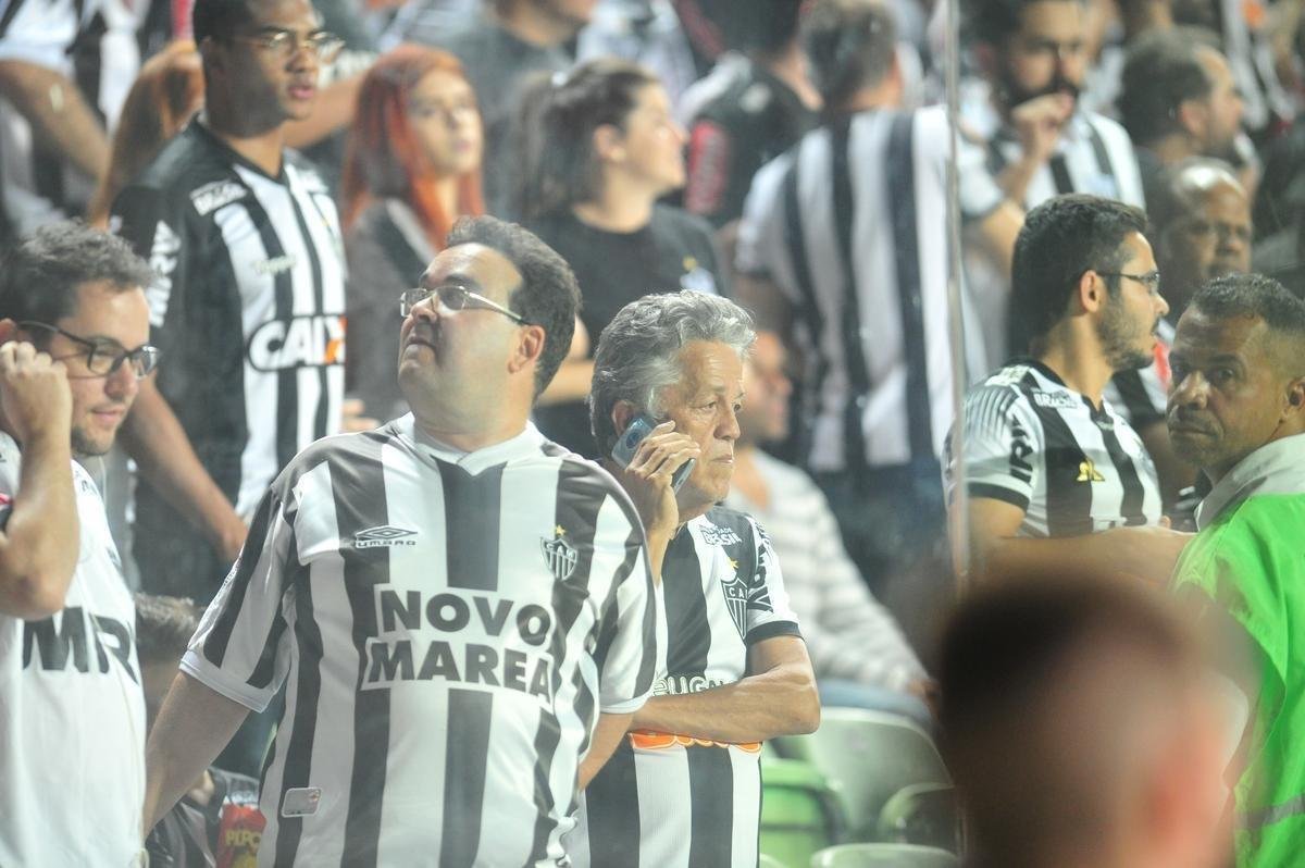 Fotos da torcida do Atltico no Independncia na partida contra La Equidad pela Copa Sul-Americana