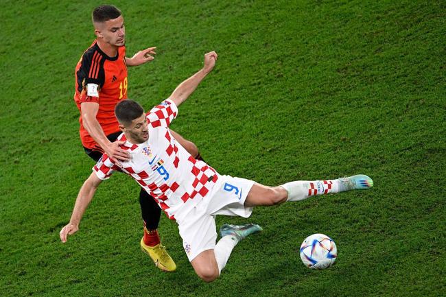 No Estádio  Ahmad Bin Ali, Croácia e Bélgica duelam pela última rodada do Grupo F da Copa do Mundo do Catar
