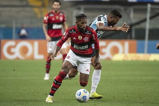 Fotos do jogo entre Grmio e Flamengo, na Arena do Grmio, em Porto Alegre, pela segunda rodada do Campeonato Brasileiro (23/11/2021)
