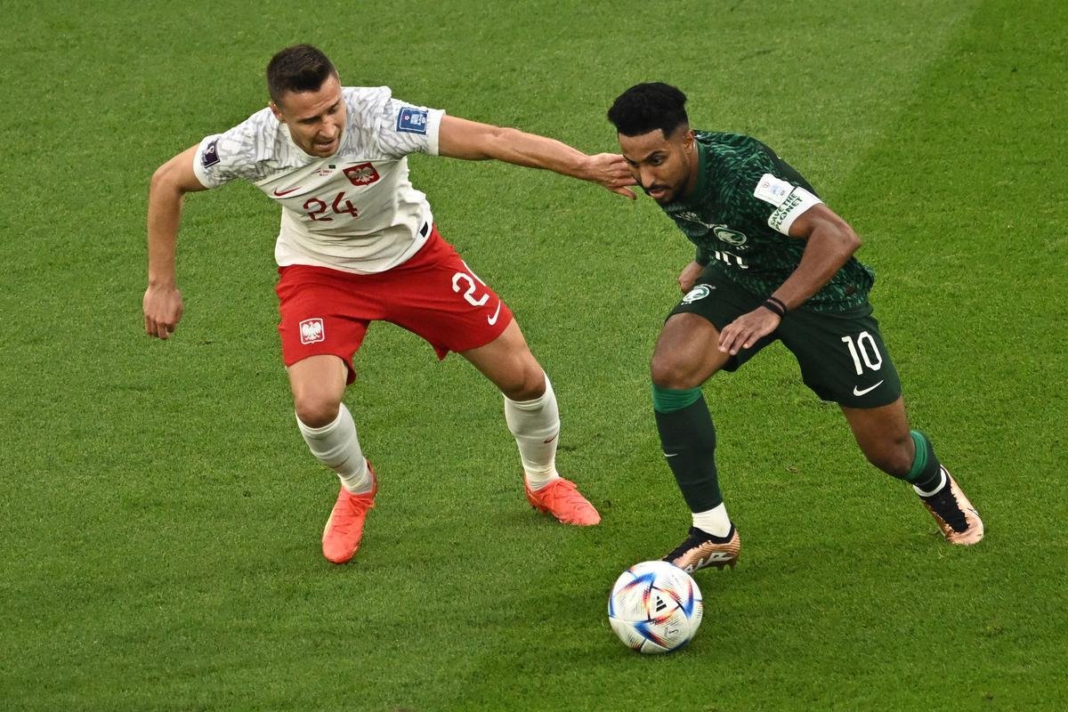 Polnia x Arbia Saudita: fotos do jogo pelo Grupo C da Copa do Mundo