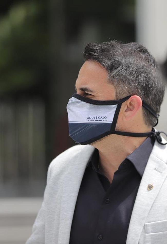 Atltico apresenta Rodrigo Caetano como novo diretor de futebol