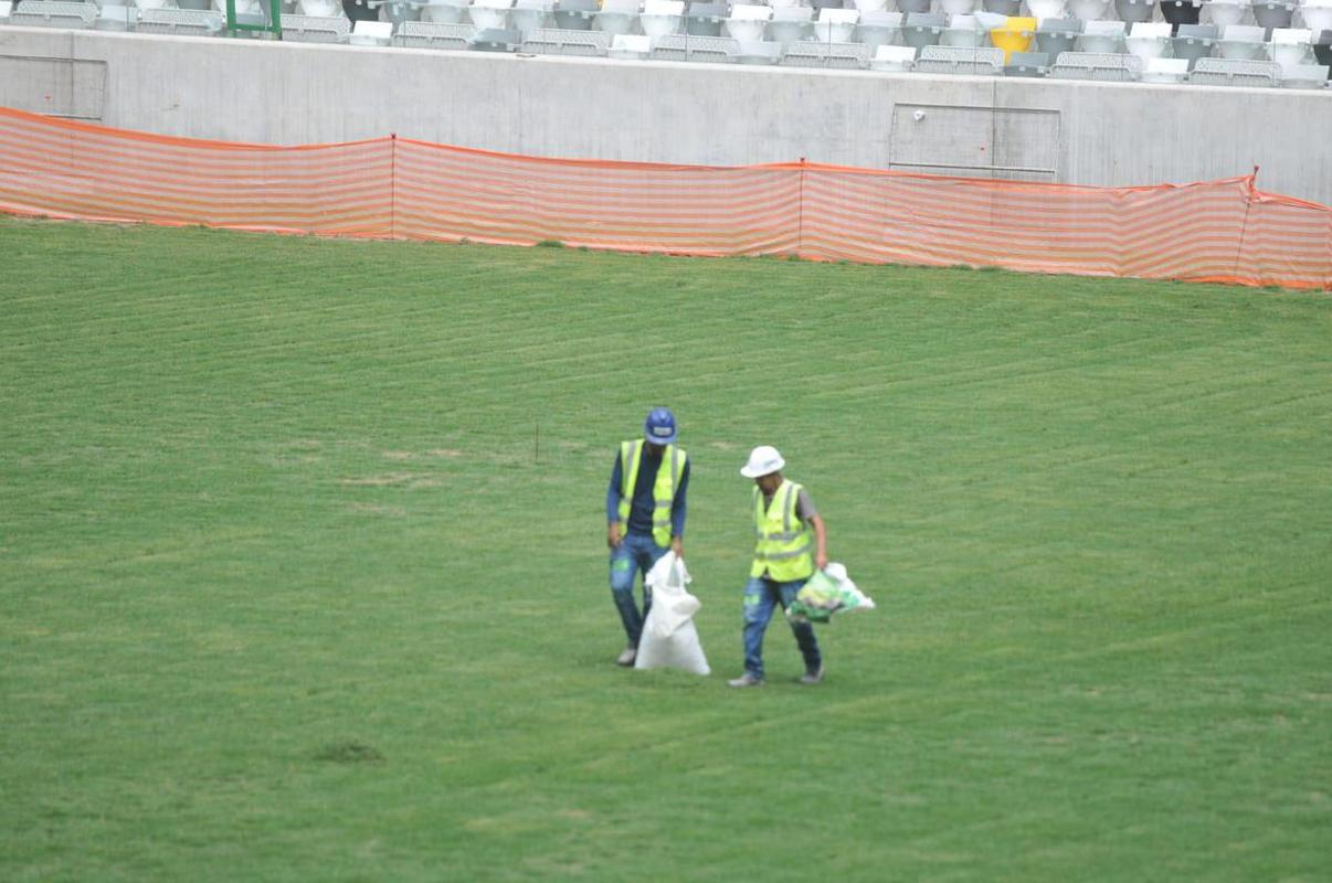 Fotos atualizadas da Arena MRV (24/2)