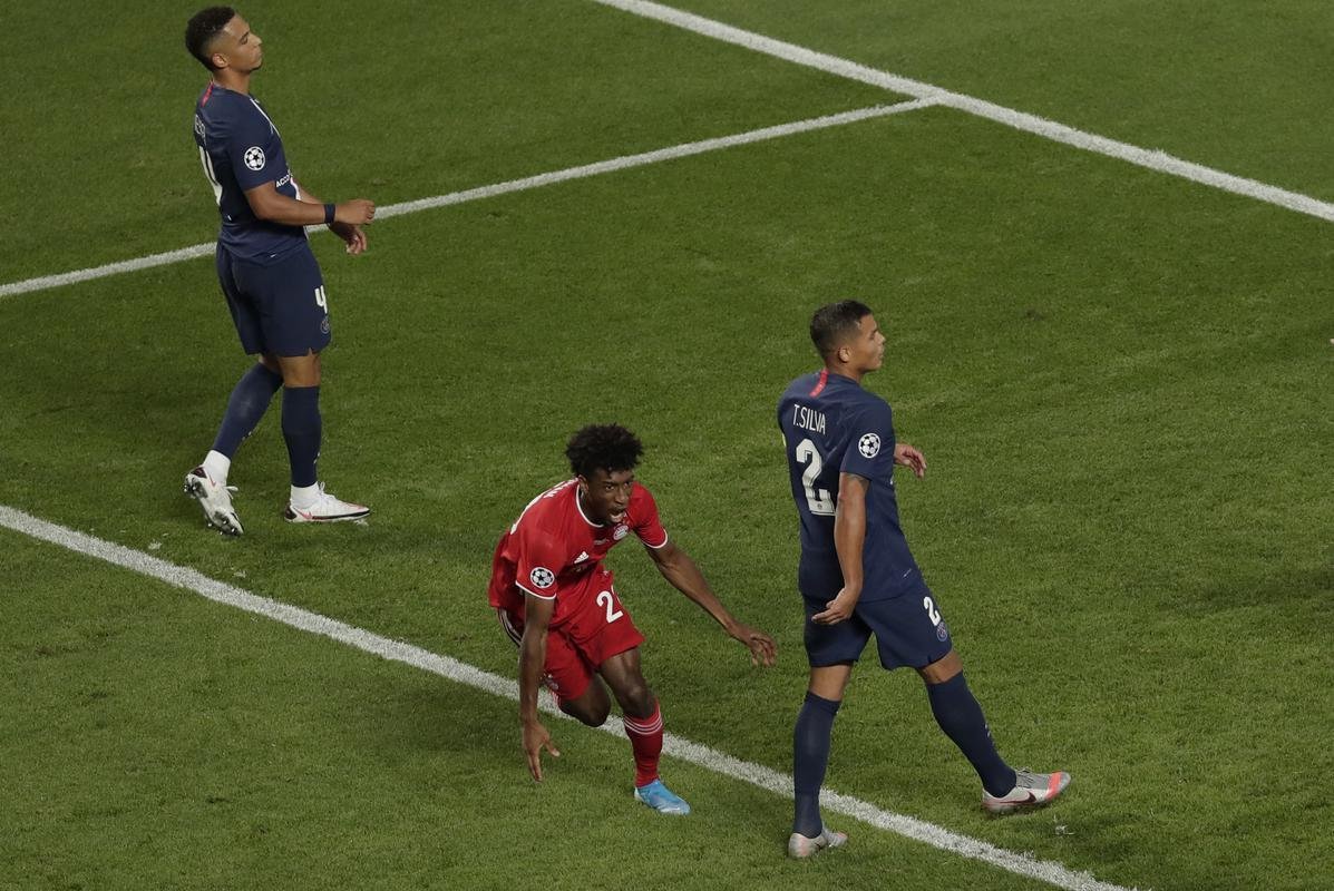 Por todos os ângulos: gol de Coman para o Bayern na final da Liga dos Campeões diante do PSG