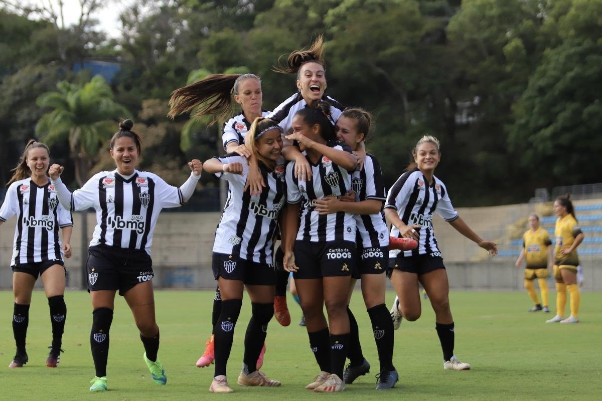 Atltico 4 x 0 Aliana: veja fotos da goleada do Galo no Brasileiro Feminino A2