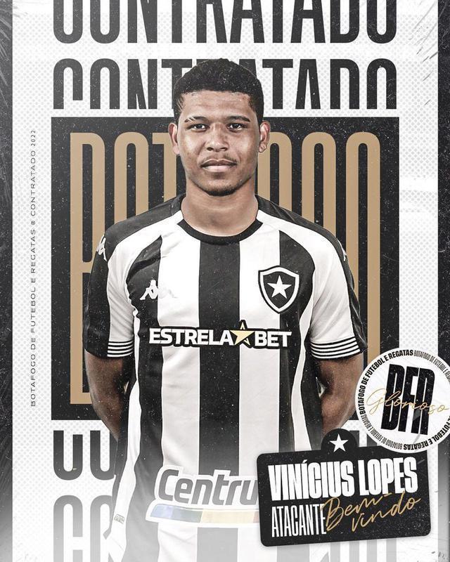 Vincius Lopes, atacante (Botafogo)