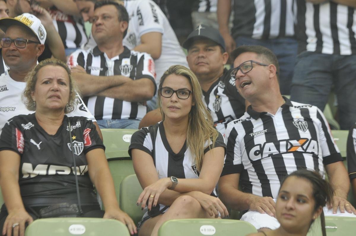Torcida do Atltico compareceu em bom nmero ao Independncia para apoiar time diante do Danubio, pela Copa Libertadores