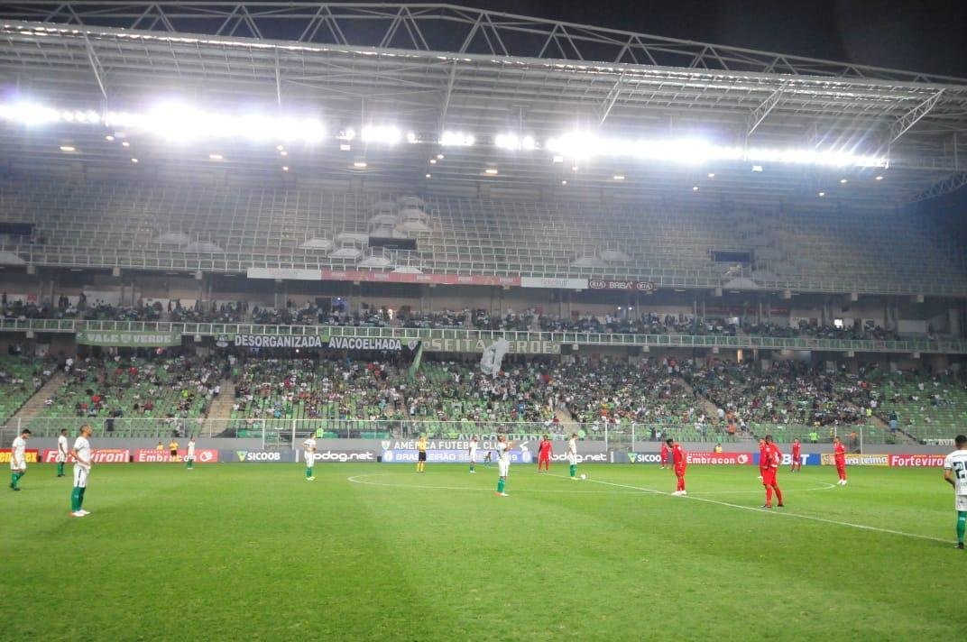 Amrica enfrentou o Vila Nova nesta tera-feira, no Independncia 