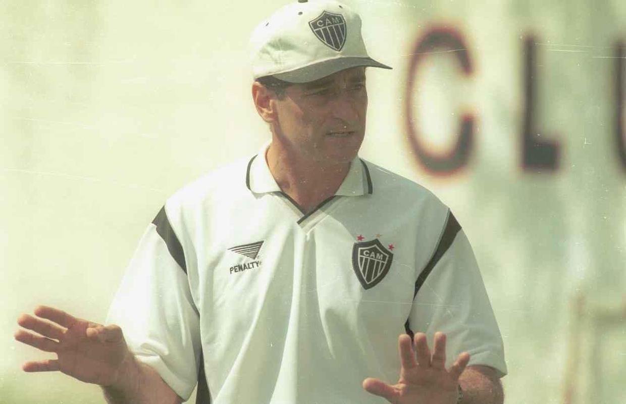 O tcnico uruguaio Daro Pereyra foi campeo mineiro pelo Atltico em 1999