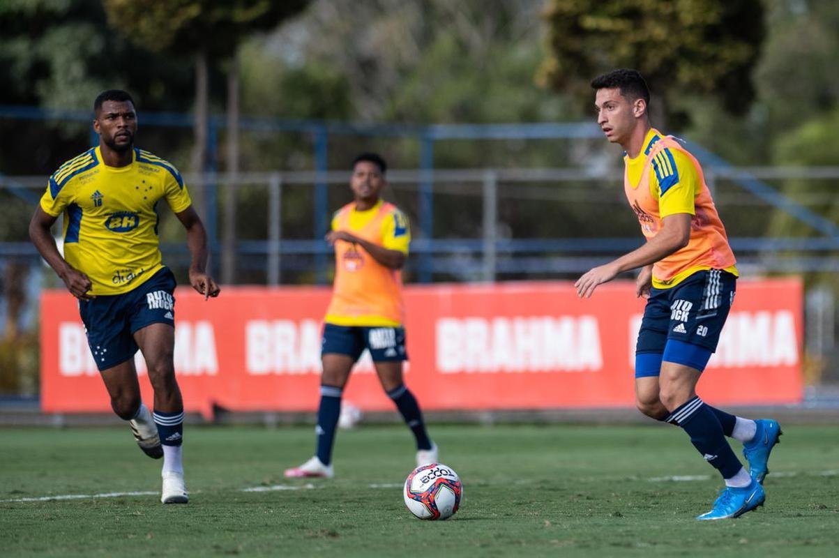 Fotos do treino do Cruzeiro desta segunda-feira (9/8)