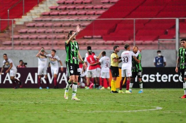 Amrica tomou a virada do Tolima nos acrscimos e ficou em situao complicada no Grupo D da Copa Libertadores