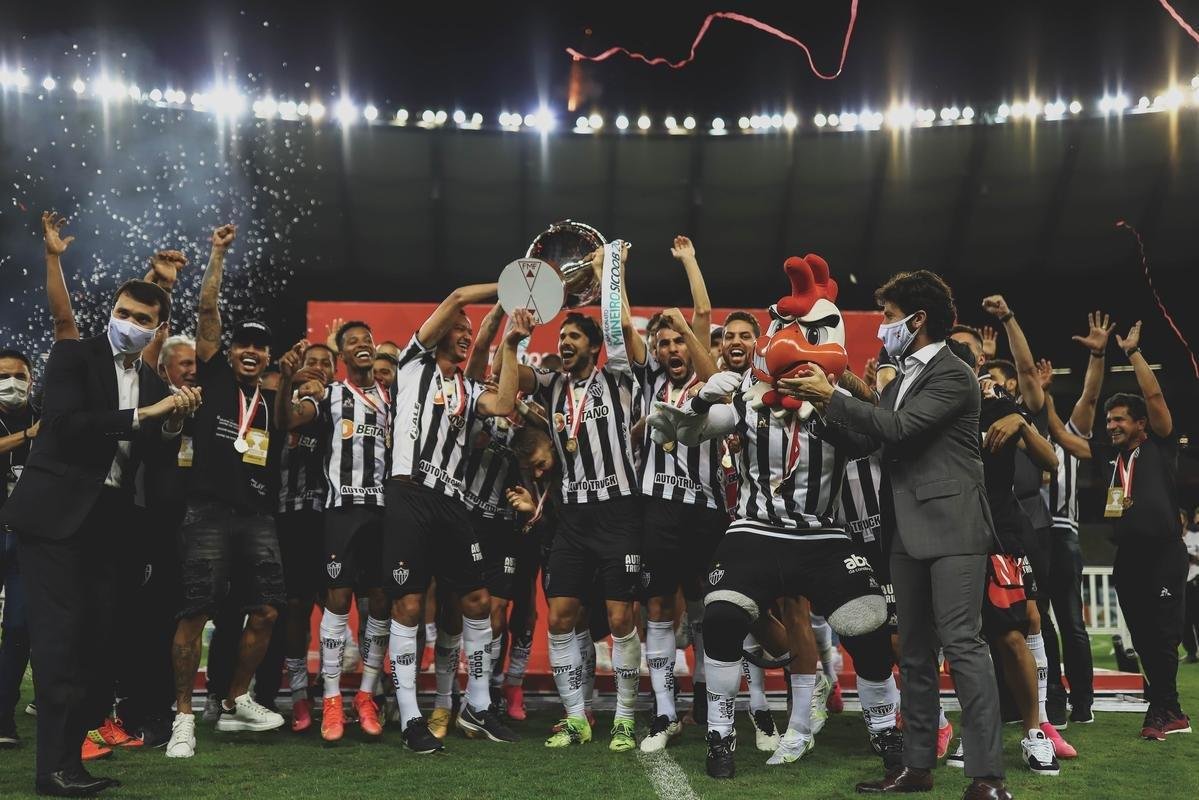 Fotos da festa do Atltico no Mineiro com a conquista do bicampeonato mineiro
