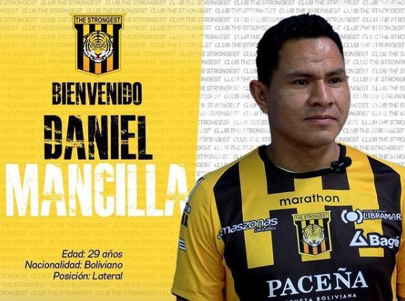 Daniel Mancilla, lateral-esquerdo (The Strongest, da Bolívia)