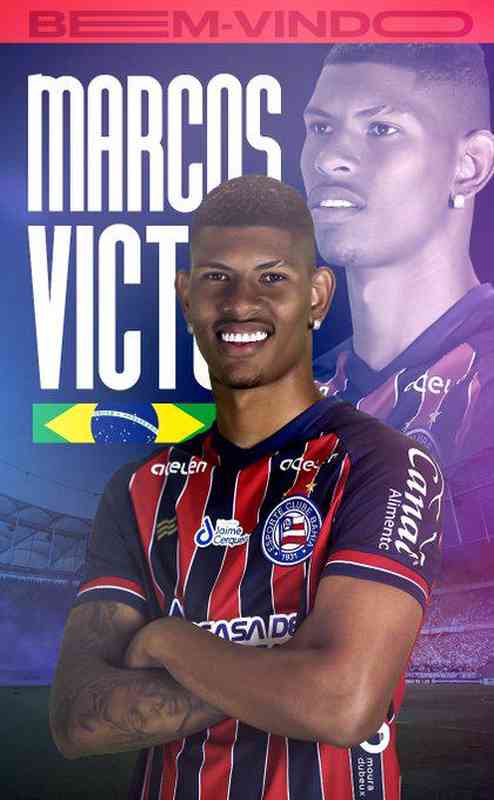 Bahia anunciou o zagueiro Marcos Victor