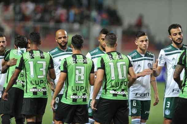 Amrica e Palmeiras se enfrentam, no Independncia, pela ida das oitavas de final da Copa do Brasil