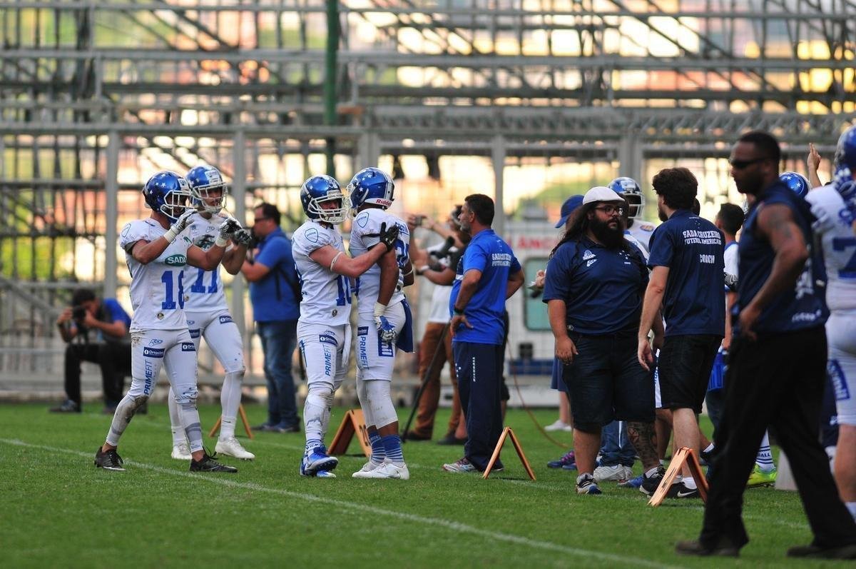 Cruzeiro venceu Espectros por 30 a 13, no Brasil Bowl, no Independncia, e se sagrou campeo