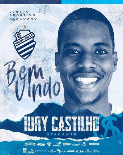Iury Castilho, atacante (CSA)
