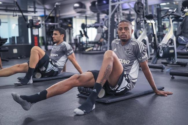 Aps o empate com o Fortaleza, elenco do Atltico treinou na Cidade do Galo, na tarde desta tera-feira (25/10).