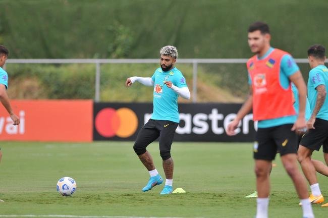 Sele��o Brasileira realizou treinamento na tarde deste s�bado (29/1) na Toca da Raposa II