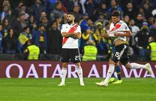 Lucas Pratto marcou o gol do River Plate na deciso da Libertadores, em Madri, contra o Boca