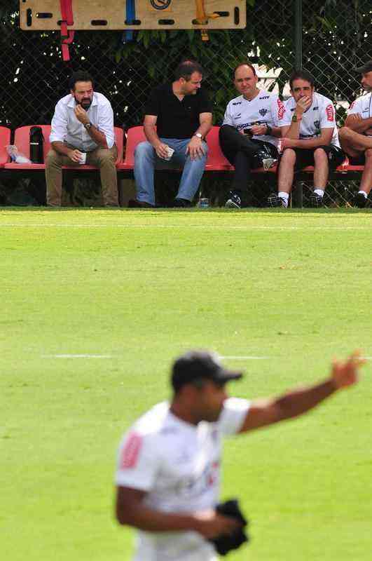 Fotos do ltimo treinamento do Atltico na Cidade do Galo antes da estreia na temporada