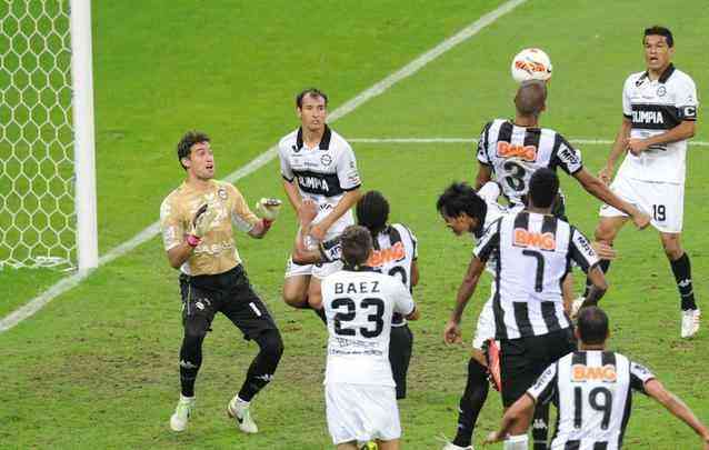 24/07/2013 - deciso da Copa Libertadores - Atltico 2 x 0 Olimpia - gol de Leonardo Silva, que levou disputa para os pnaltis, saiu aos 41 minutos do segundo tempo