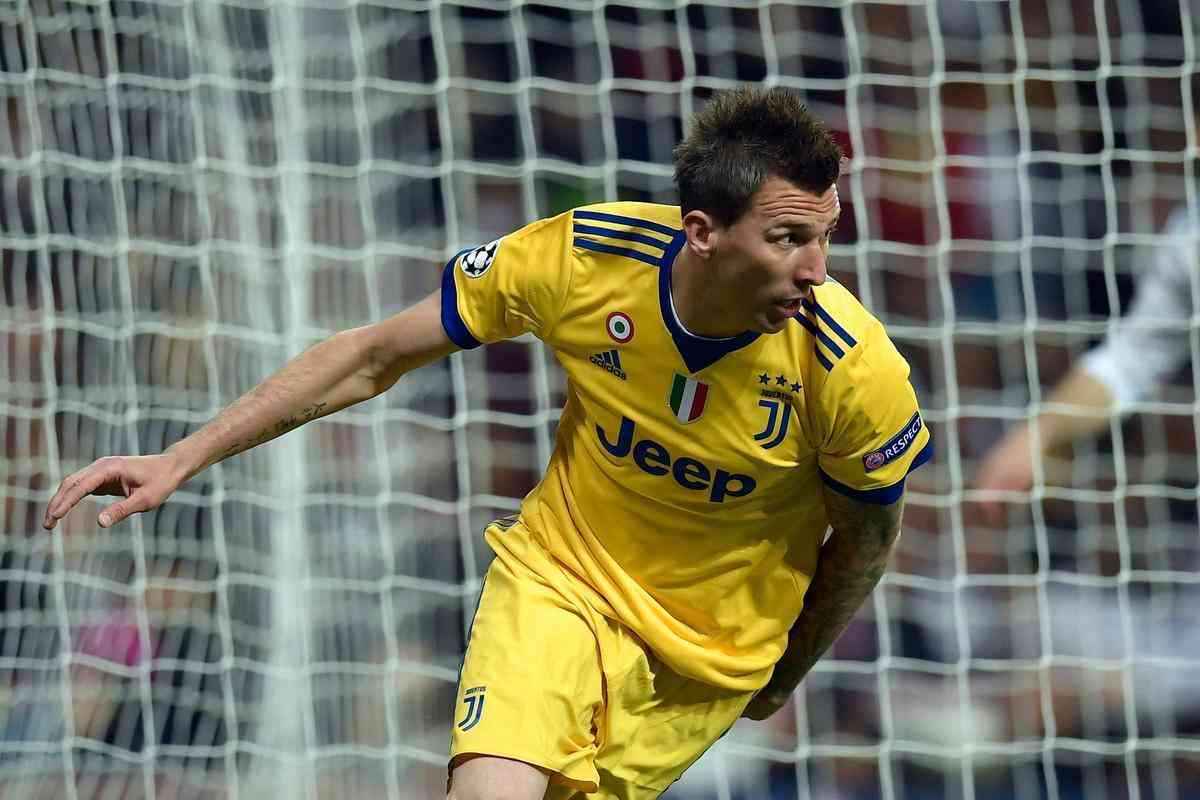 Mandzukic abriu o marcador para a Juventus, aos dois minutos do primeiro tempo